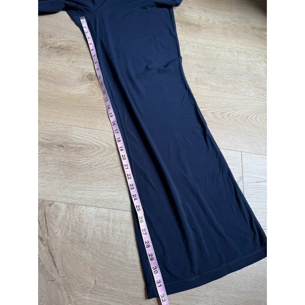 Athleta Elation Ultra High Rise Wide Leg Pant blue stretch athletic lounge sz 2X - Picture 5 of 10
